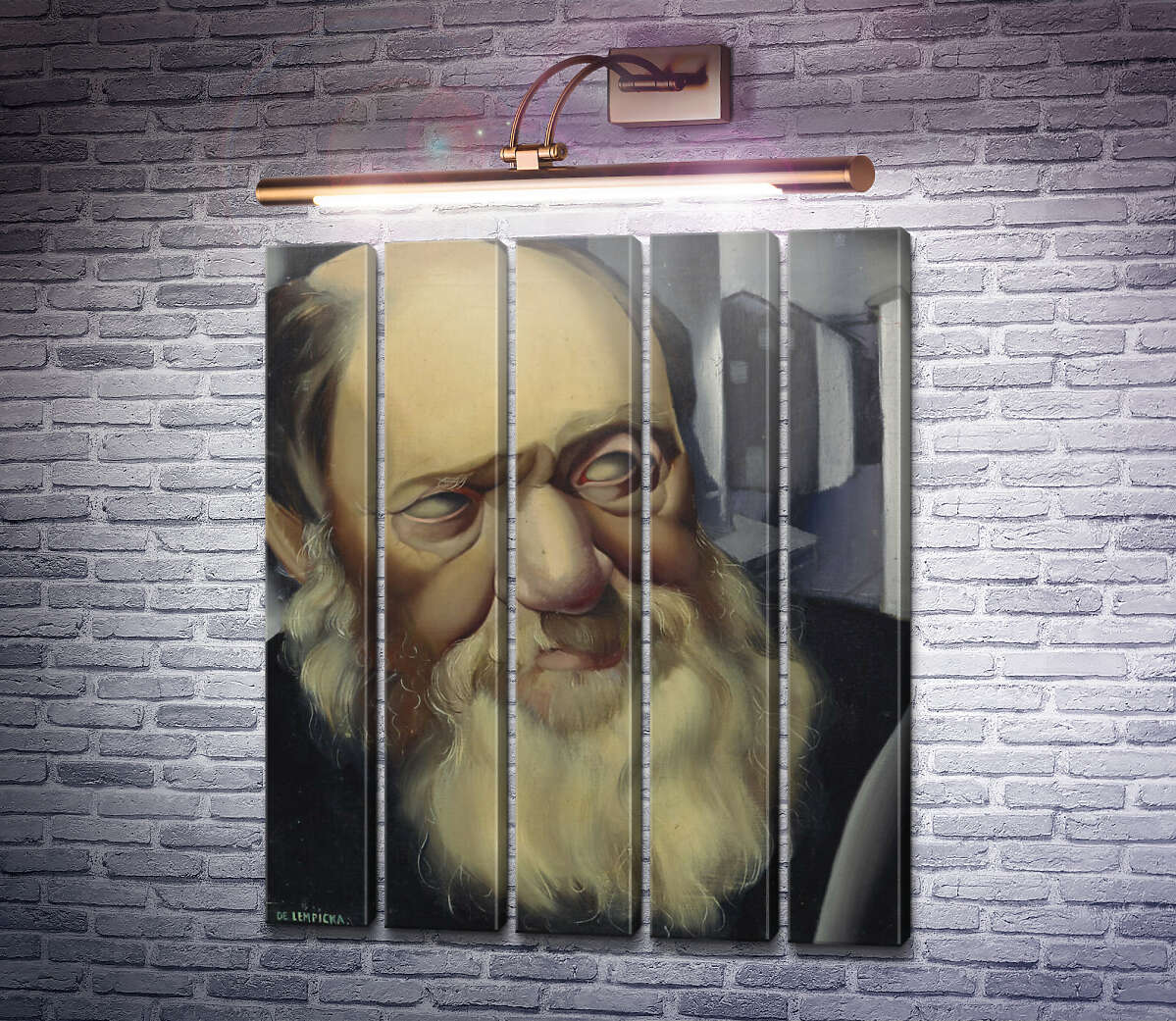 Модульна картина Старий (Модуль №26) Тамара Лемпіцька Модульна картина Старий (Модуль №26) Тамара Лемпіцька