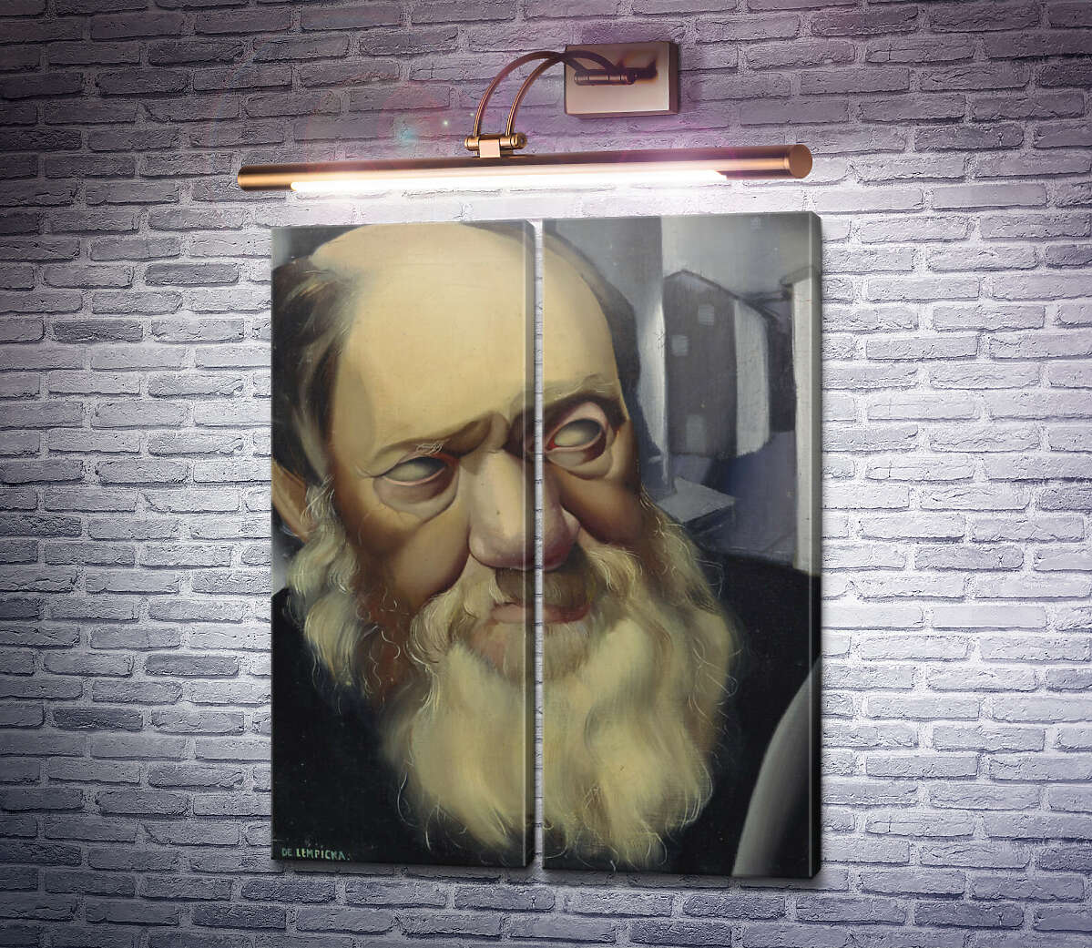 Модульная картина Старик Тамара Лемпицка