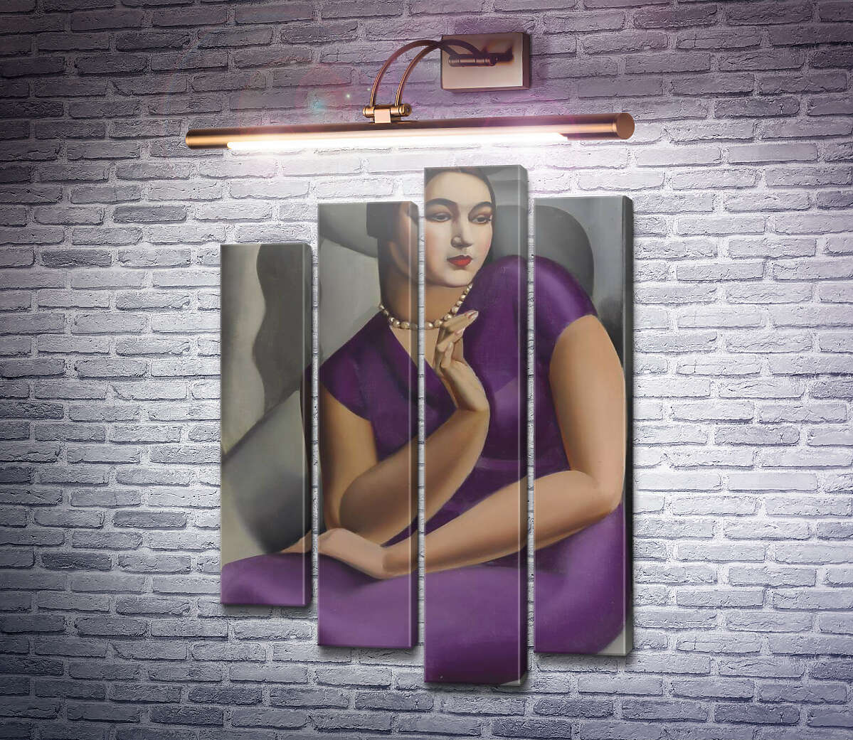 Модульна картина Портрет герцогині де Вальми (Модуль №3) Тамара Лемпіцька