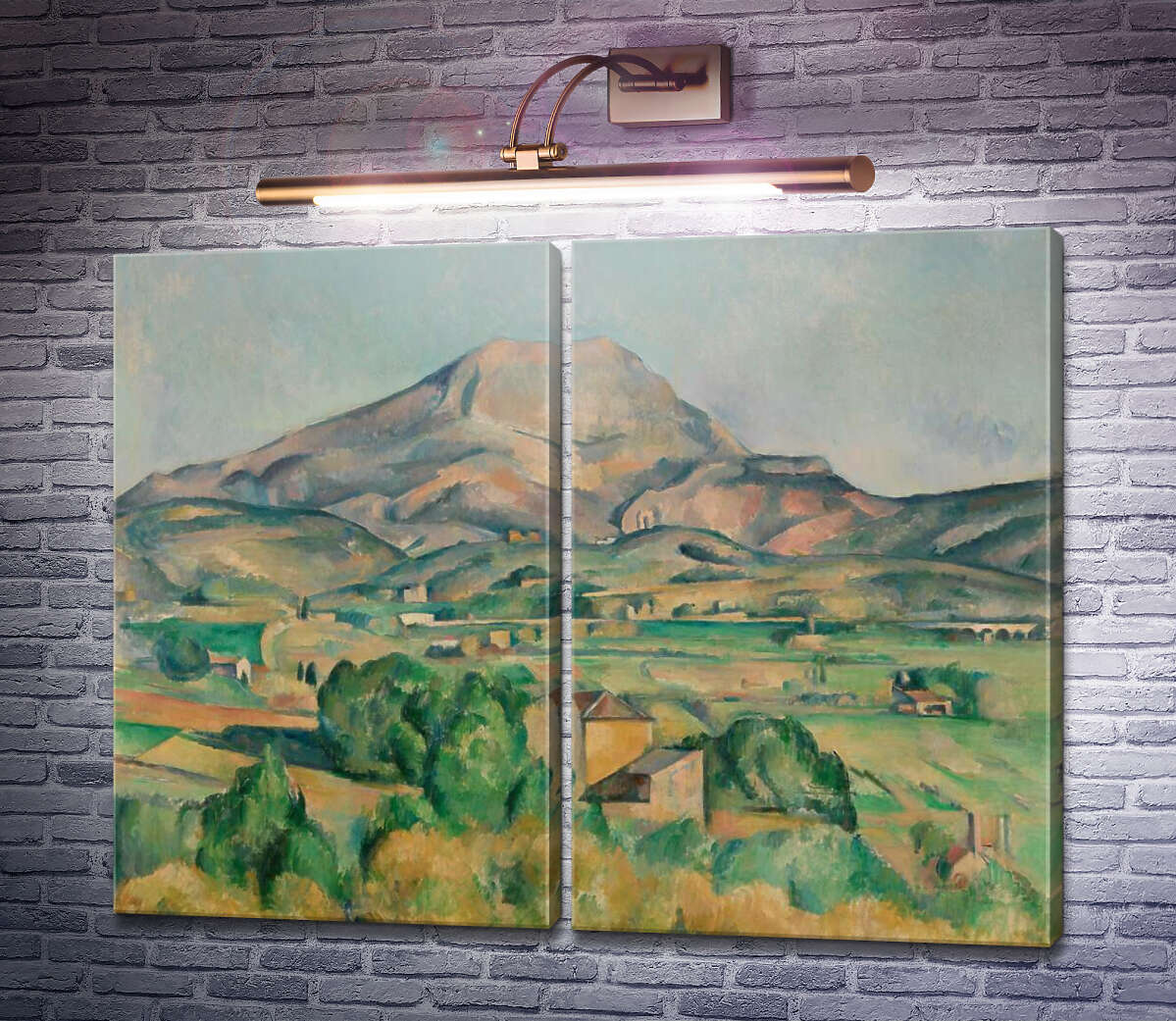 Модульна картина Гора Сент-Віктуар Поль Сезанн