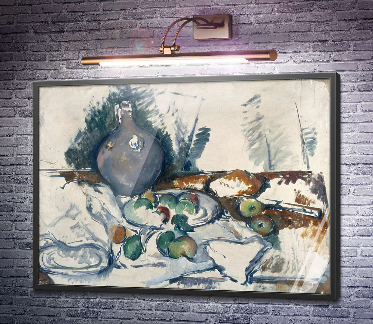 Постер Натюрморт с кувшином воды Поль Сезанн