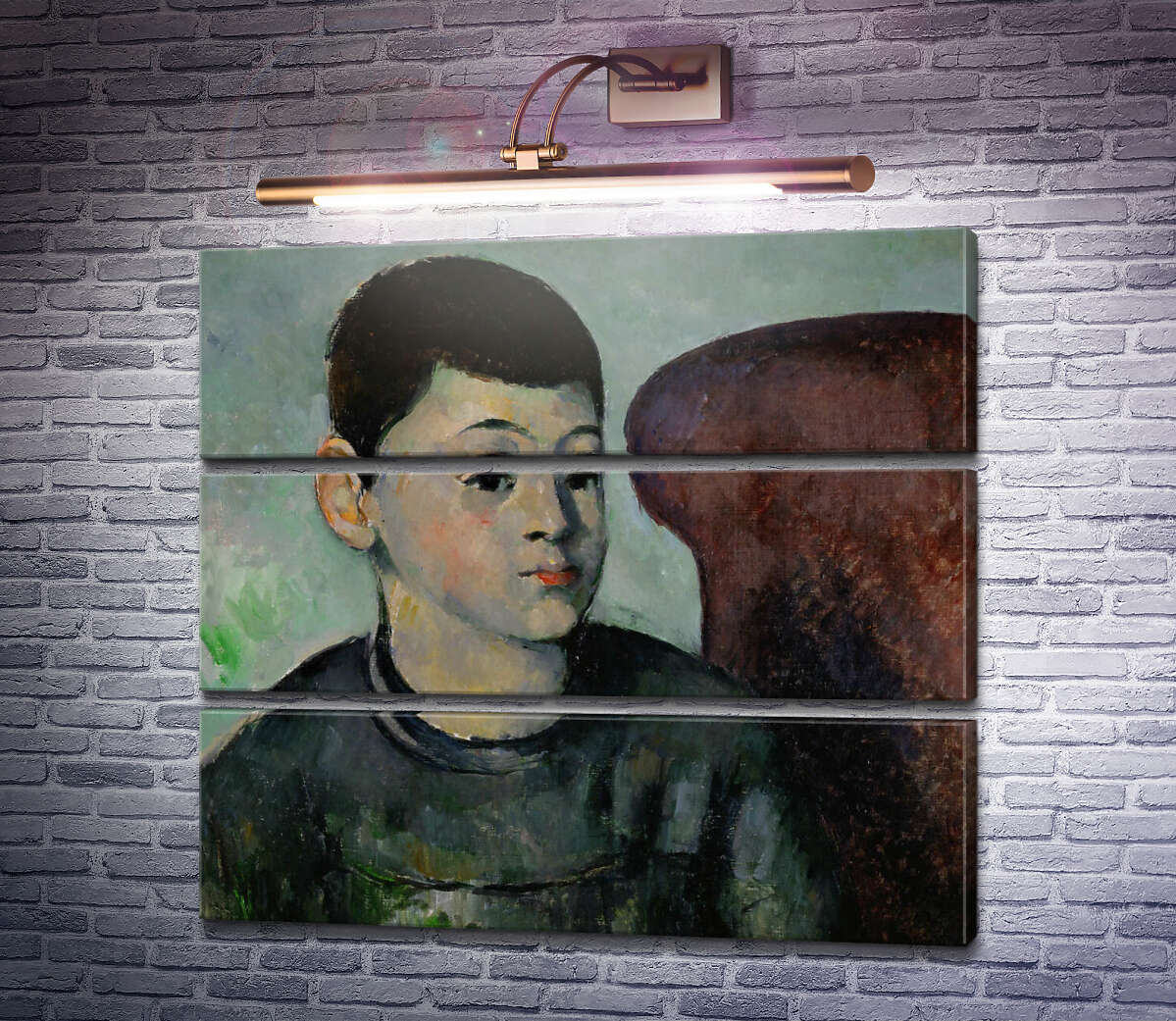 Модульна картина Портрет сина художника (Модуль №15) Поль Сезанн Модульна картина Портрет сина художника (Модуль №15) Поль Сезанн