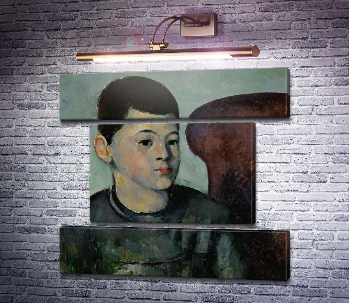 Модульна картина Портрет сина художника (Модуль №18) Поль Сезанн Модульна картина Портрет сина художника (Модуль №18) Поль Сезанн
