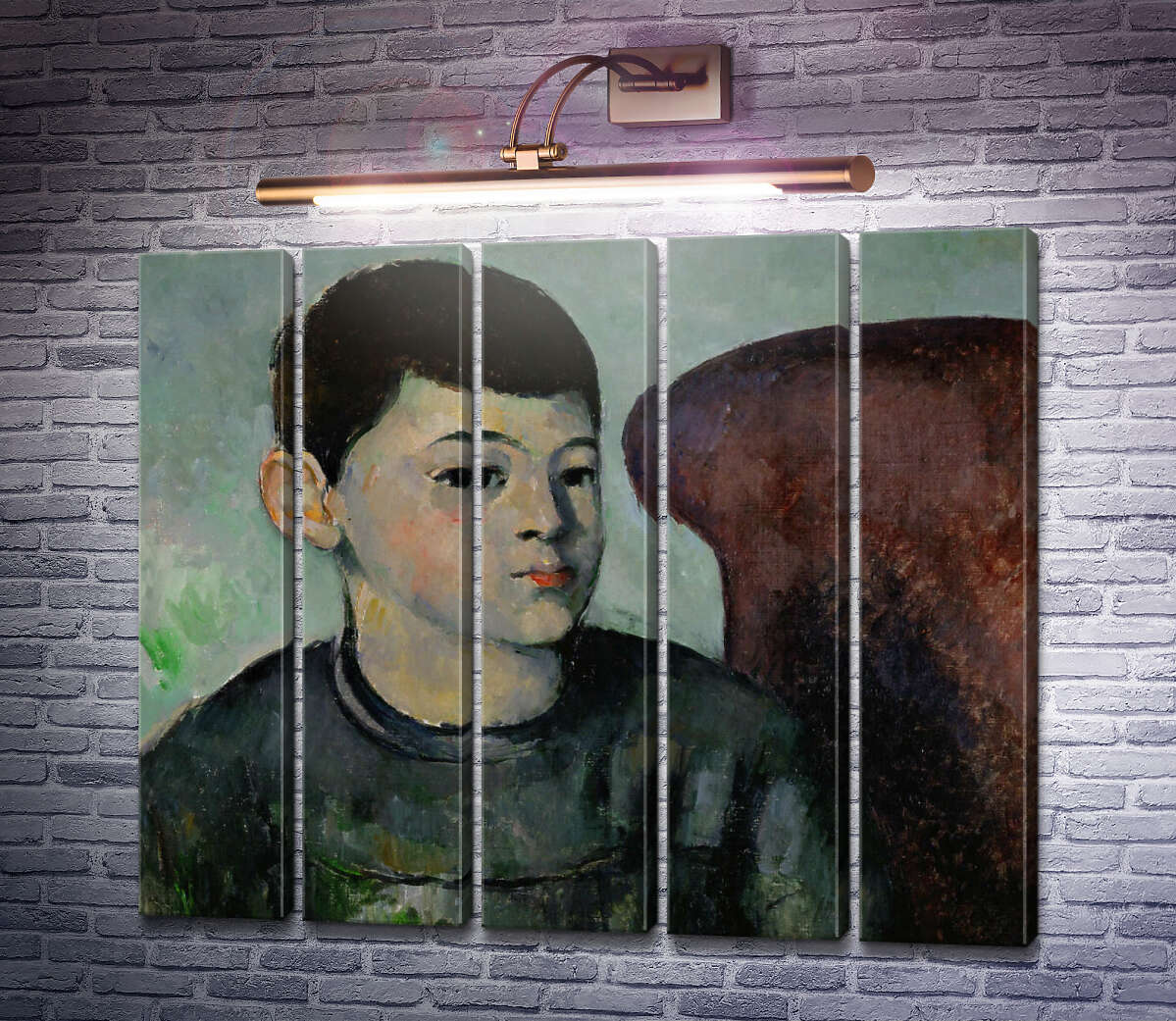 Модульная картина Портрет сына художника (Модуль №26) Поль Сезанн Модульная картина Портрет сына художника (Модуль №26) Поль Сезанн