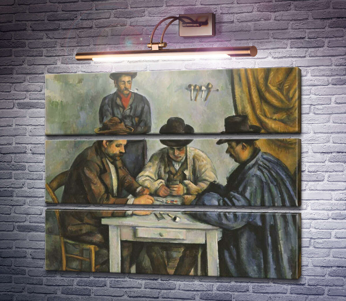Модульна картина Картярі (Модуль №15) Поль Сезанн Модульна картина Картярі (Модуль №15) Поль Сезанн