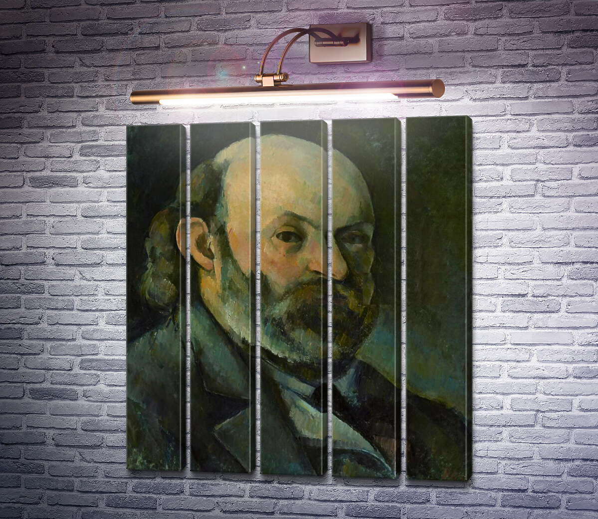 Модульна картина Автопортрет (Модуль №26) Поль Сезанн