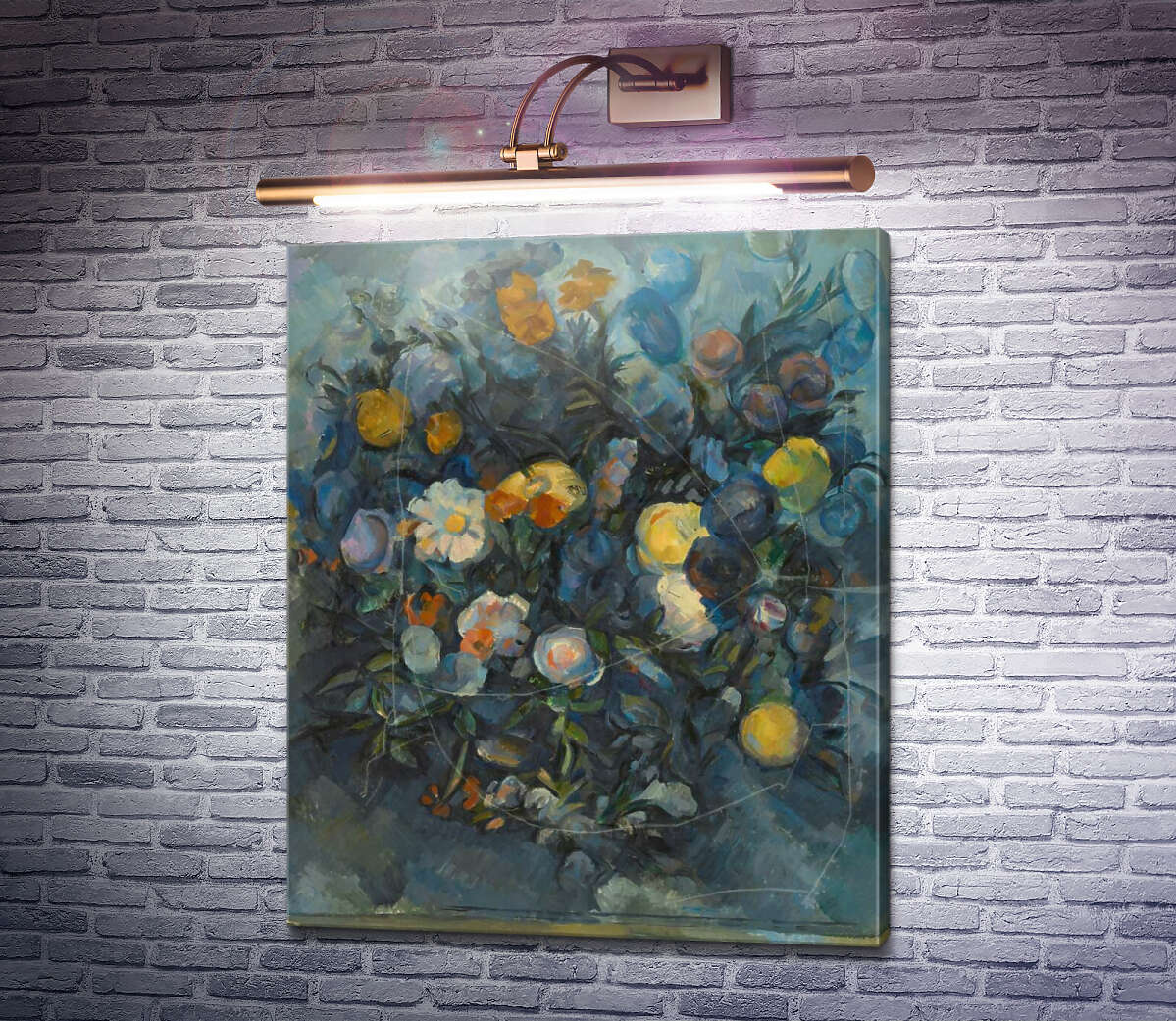 Картина Цветы Поль Сезанн