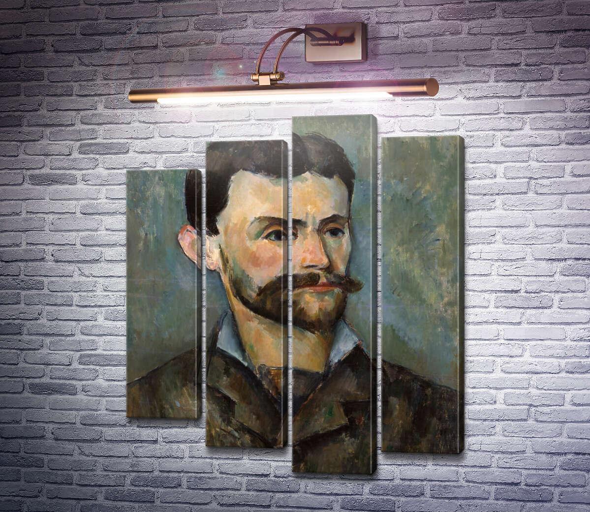 Модульная картина Жюль Пейрон (Модуль №3) Поль Сезанн Модульная картина Жюль Пейрон (Модуль №3) Поль Сезанн