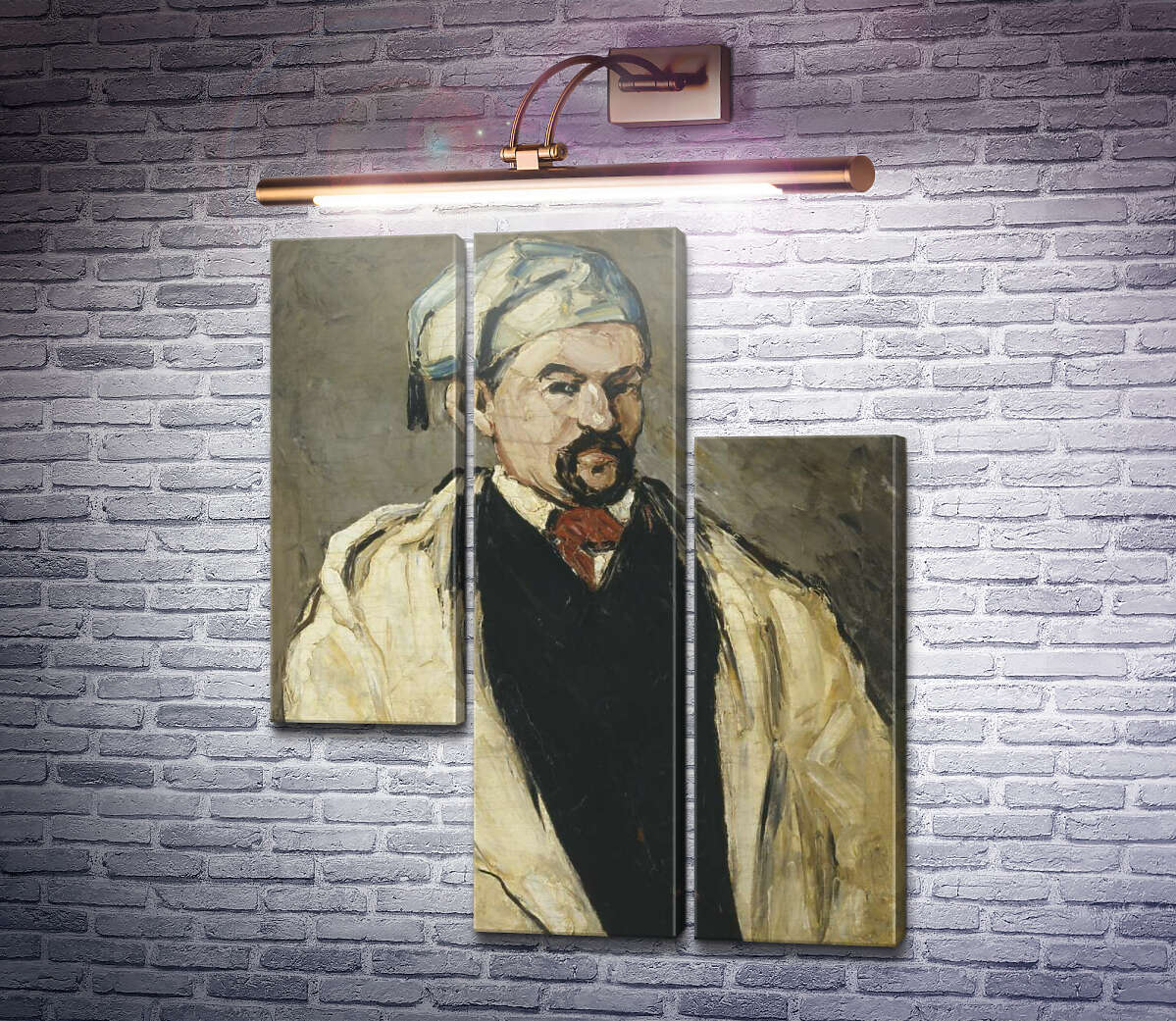 Модульна картина Домінік Обер, дядько художника (Модуль №13) Поль Сезанн