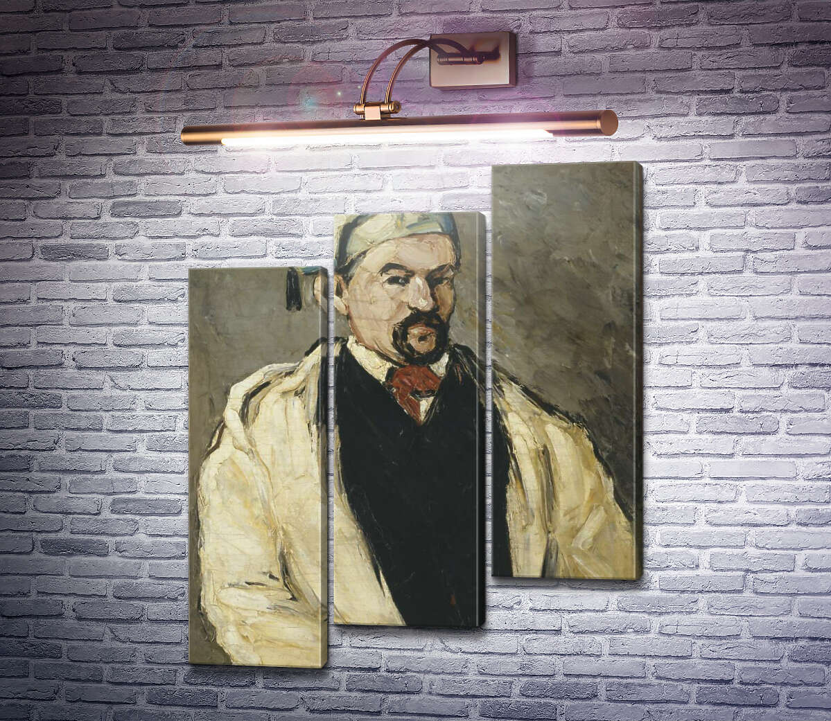 Модульна картина Домінік Обер, дядько художника (Модуль №14) Поль Сезанн Модульна картина Домінік Обер, дядько художника (Модуль №14) Поль Сезанн