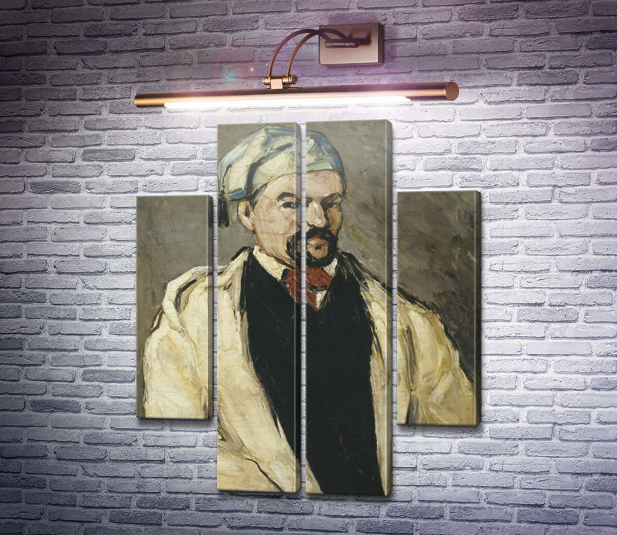 Модульная картина Доминик Обер, дядя художника (Модуль №20) Поль Сезанн Модульная картина Доминик Обер, дядя художника (Модуль №20) Поль Сезанн