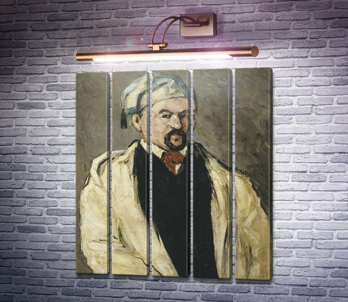 Модульная картина Доминик Обер, дядя художника (Модуль №26) Поль Сезанн Модульная картина Доминик Обер, дядя художника (Модуль №26) Поль Сезанн