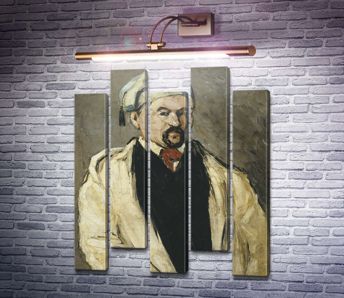 Модульна картина Домінік Обер, дядько художника (Модуль №30) Поль Сезанн
