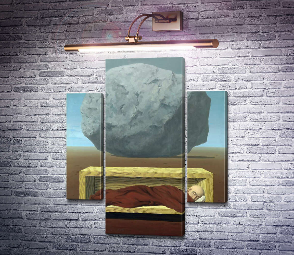Модульная картина Глава бурь (Модуль №5) Рене Магритт