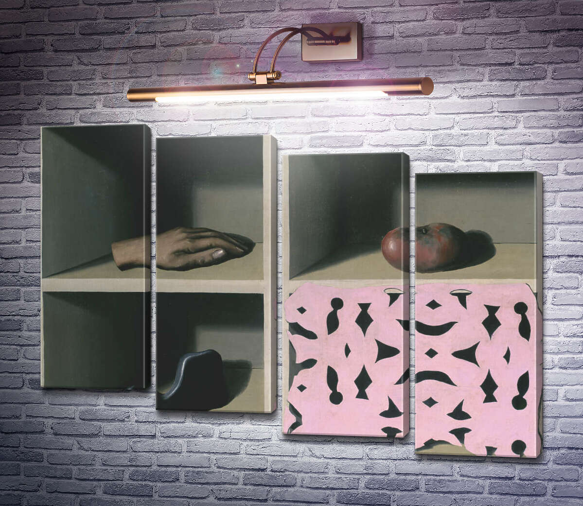 Модульна картина Музей на одну ніч (Модуль №19) Рене Магрітт