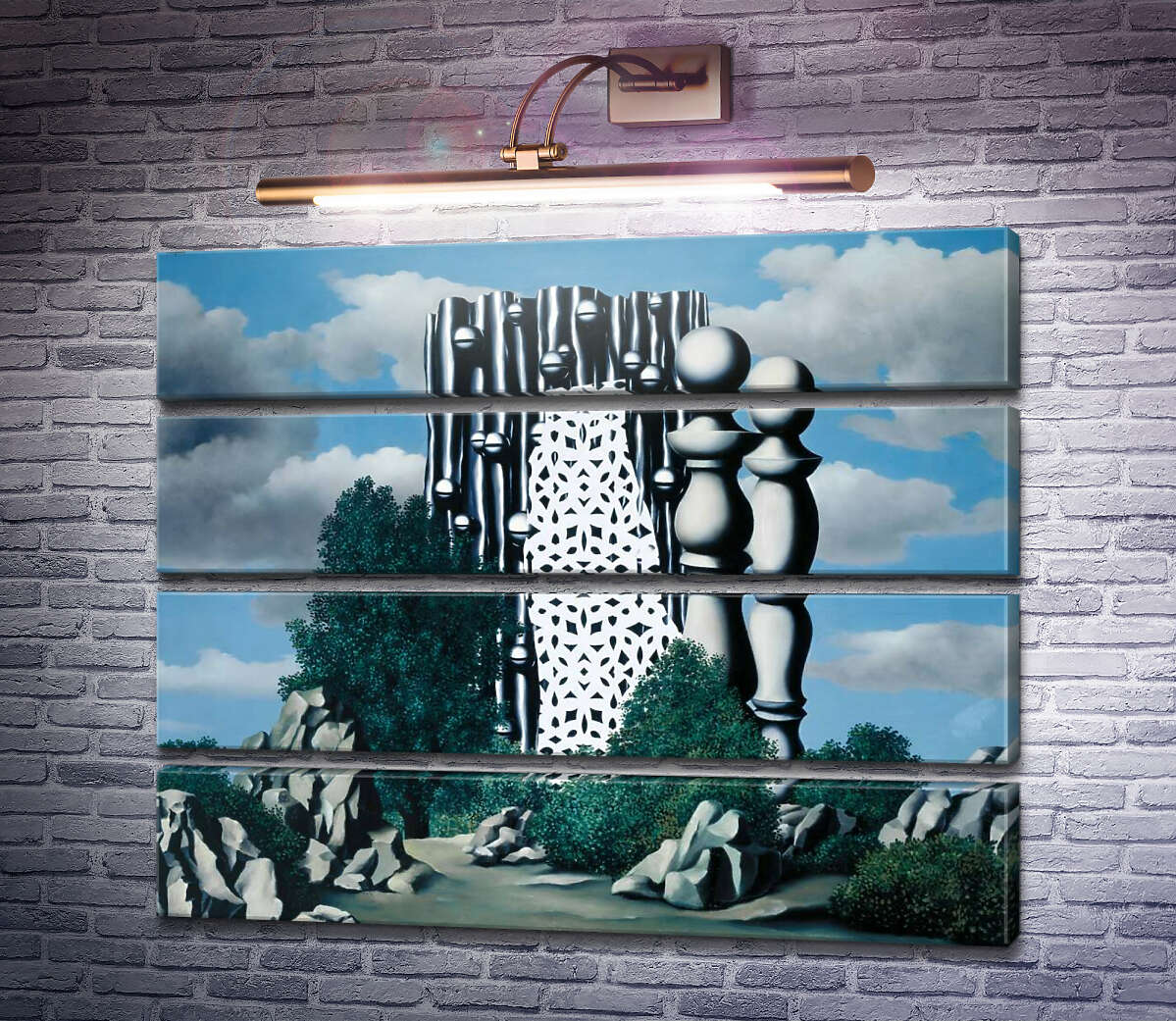 Модульна картина Благовіщення (Модуль №22) Рене Магрітт