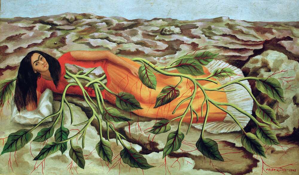 репродукція картина-постер  Коріння Фріда Кало
