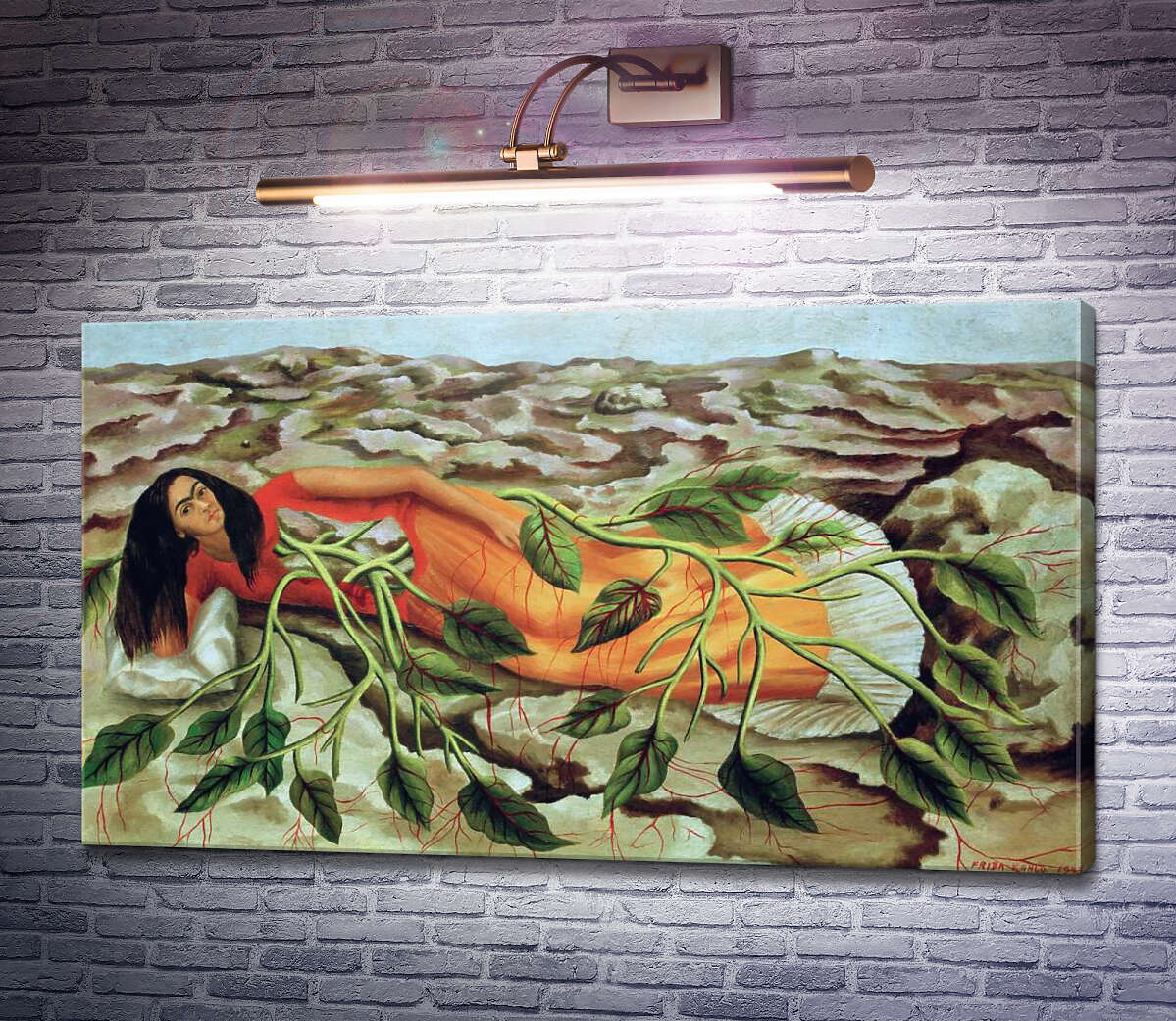 Картина Коріння Фріда Кало