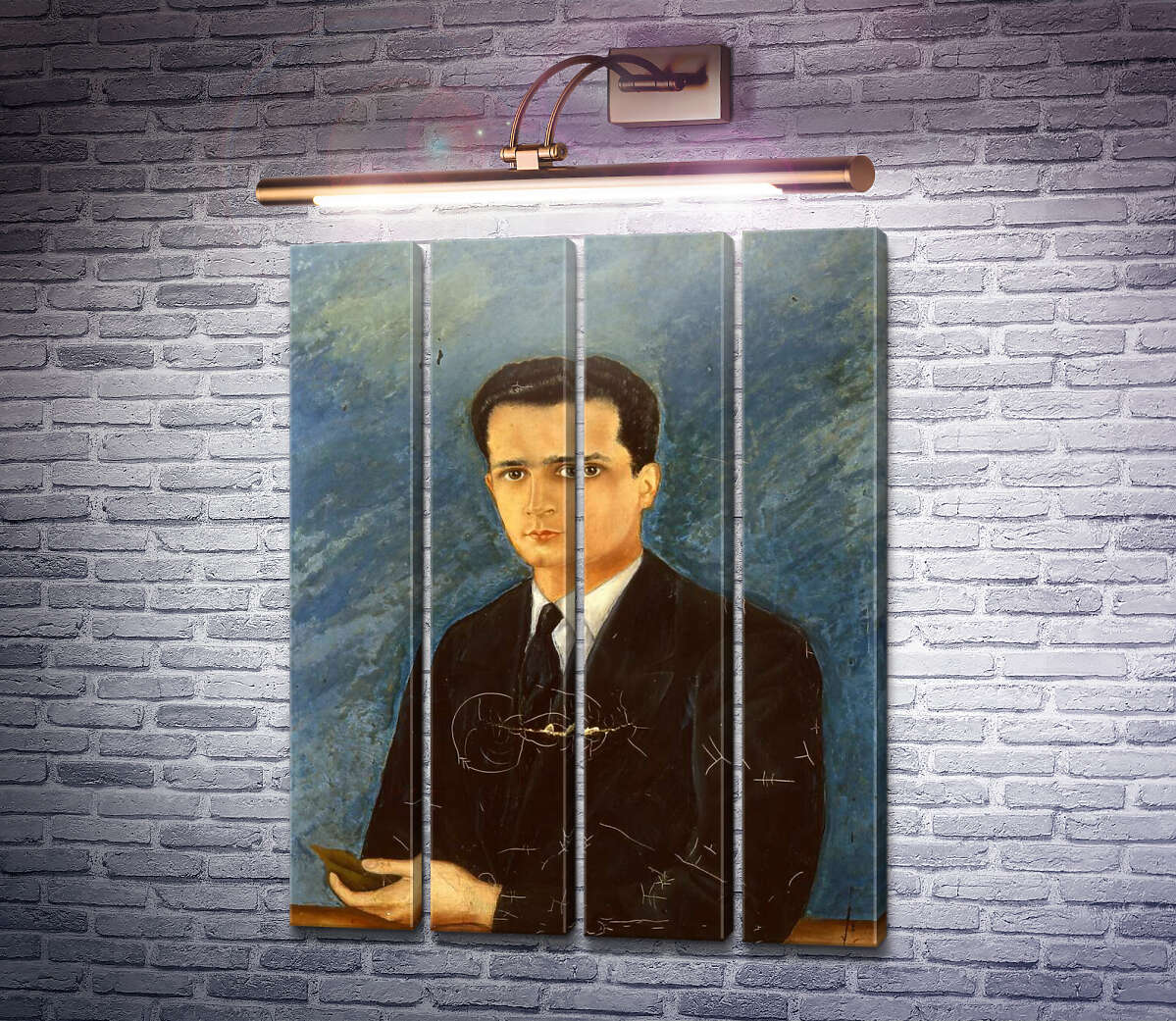 Модульная картина Портрет Августина Ольмедо (Модуль №24) Фрида Кало