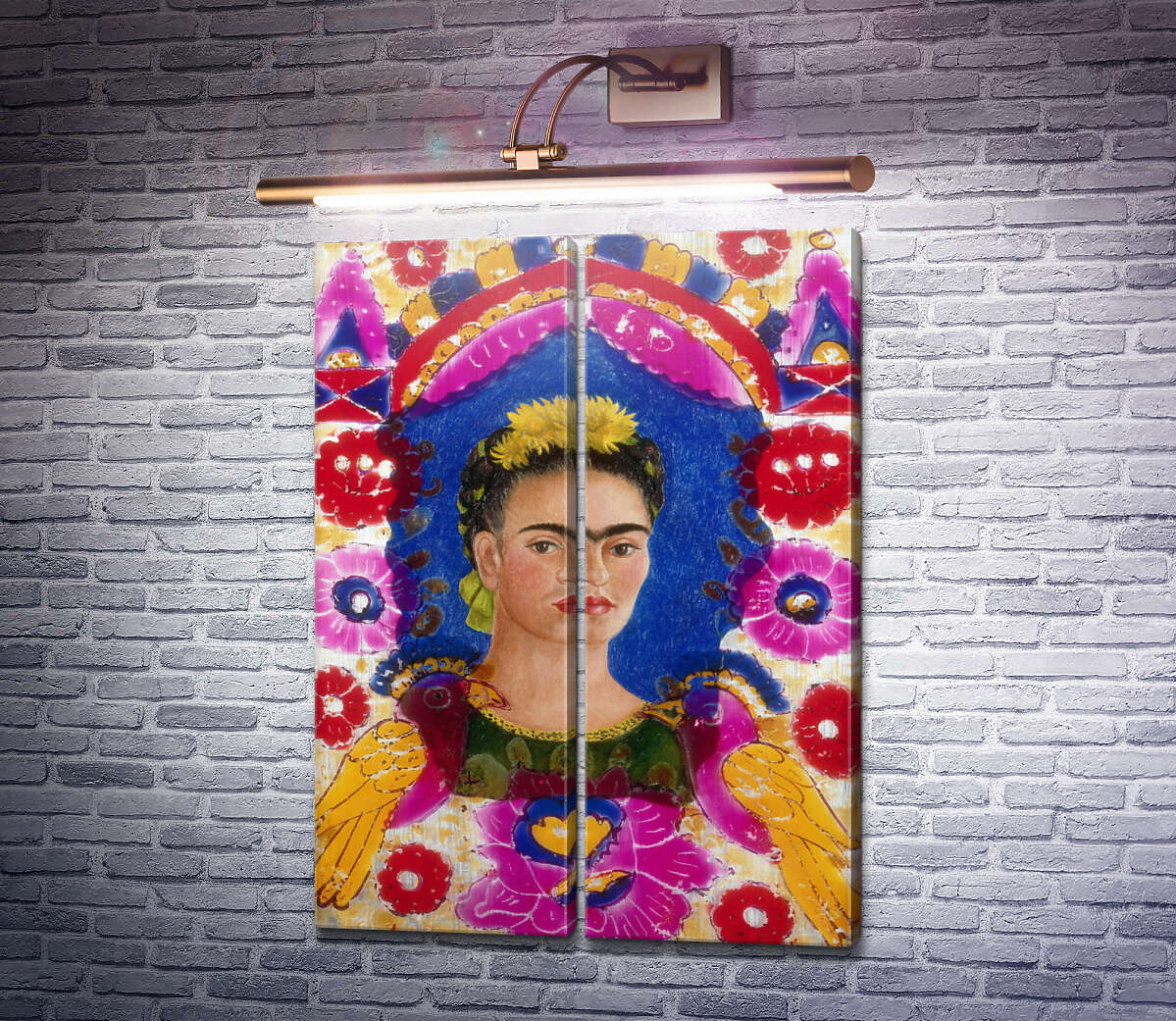Модульна картина Рамка Фріда Кало