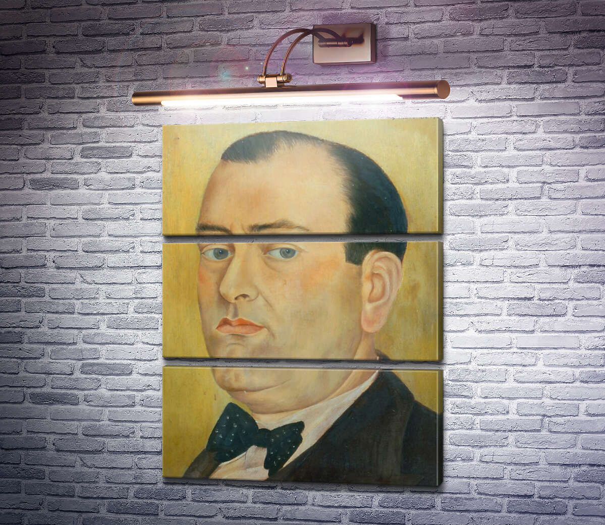 Модульна картина Портрет Альберто Місрачі (Модуль №15) Фріда Кало