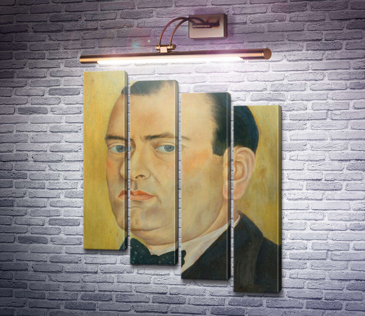 Модульная картина Портрет Альберто Мисрачи (Модуль №19) Фрида Кало Модульная картина Портрет Альберто Мисрачи (Модуль №19) Фрида Кало