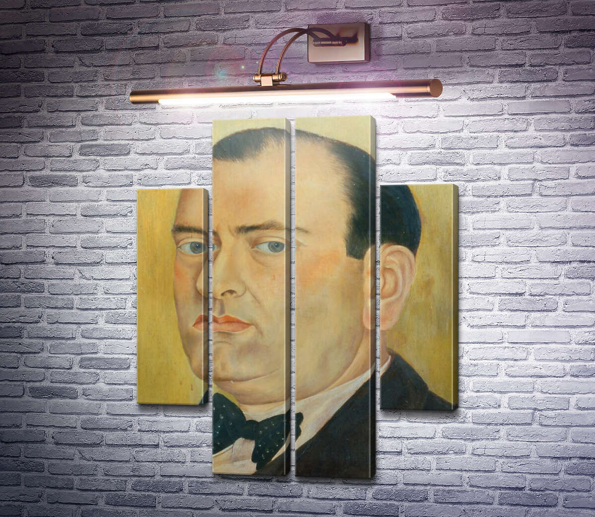 Модульная картина Портрет Альберто Мисрачи (Модуль №20) Фрида Кало