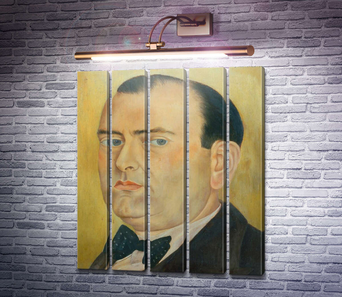 Модульная картина Портрет Альберто Мисрачи (Модуль №26) Фрида Кало