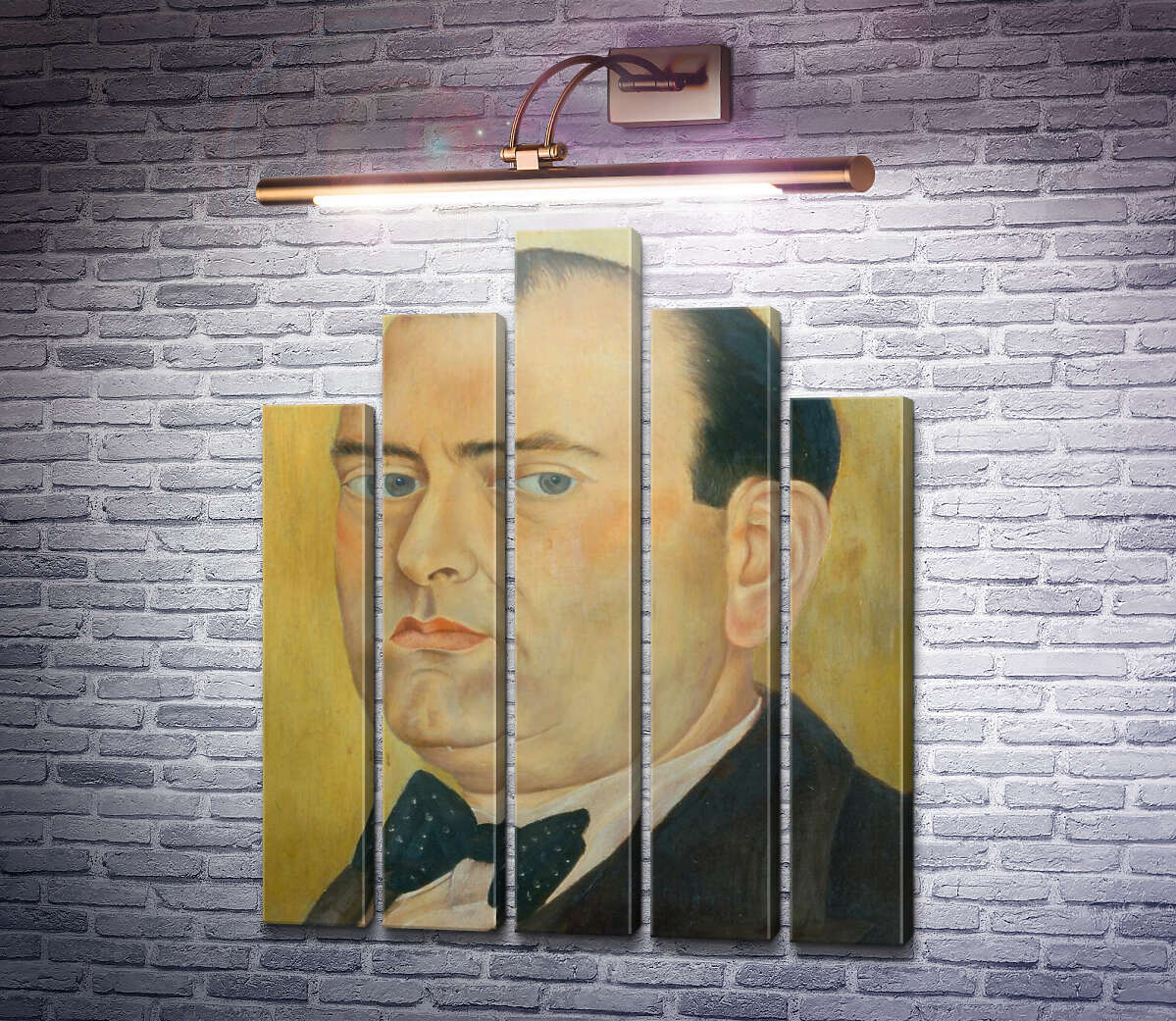 Модульна картина Портрет Альберто Місрачі (Модуль №29) Фріда Кало