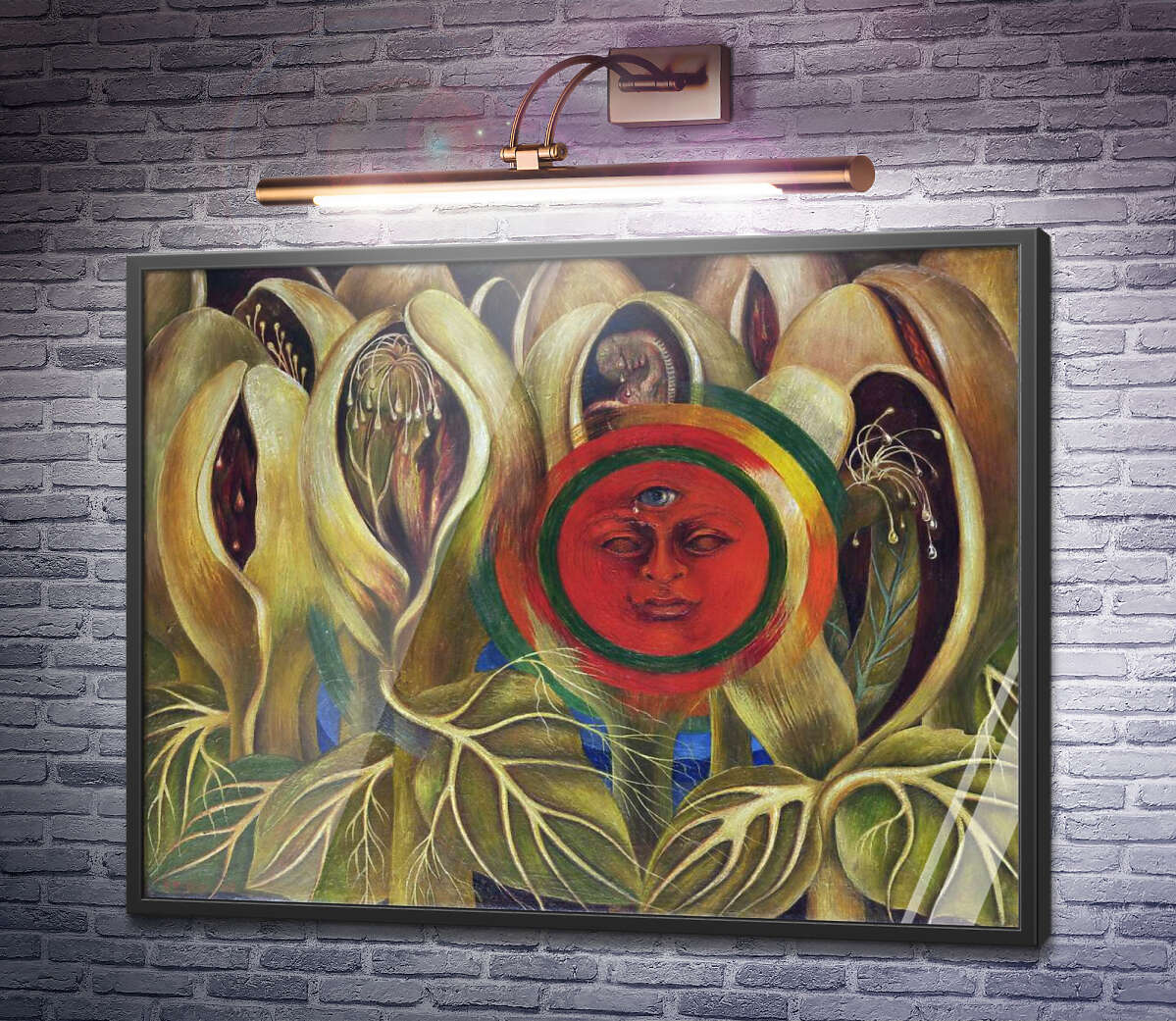 Постер Сонце і життя Фріда Кало