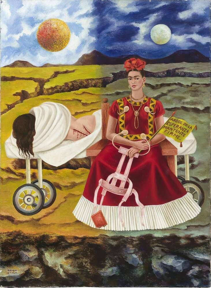 репродукция картина-постер  Древо надежды Фрида Кало