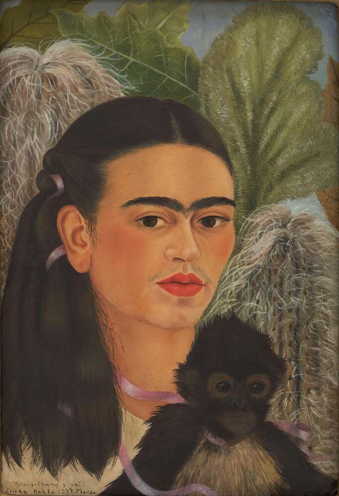 репродукція картина-постер  Фуланг-Чанг і я, 1937 Фріда Кало