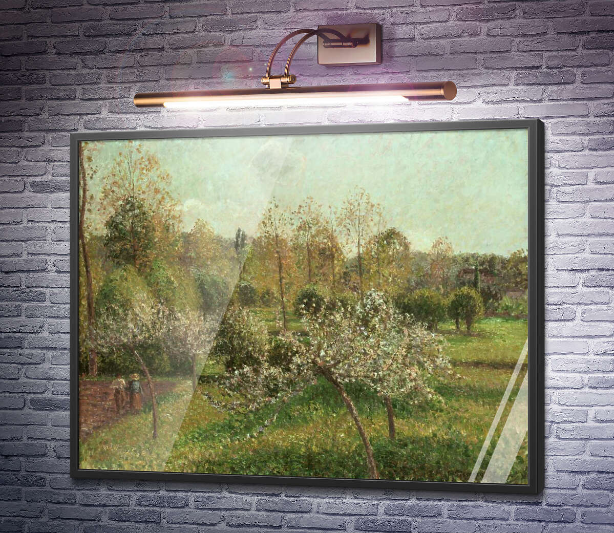 Постер Яблуні в цвіту Каміль Пісарро