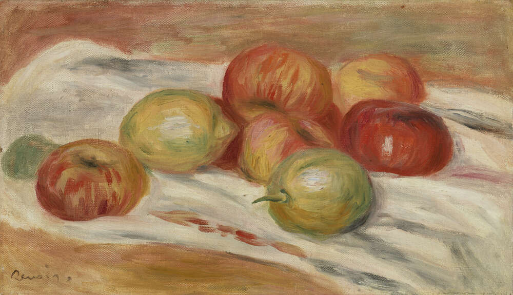 репродукція картина-постер  Яблука і лимони П'єр Огюст Ренуар
