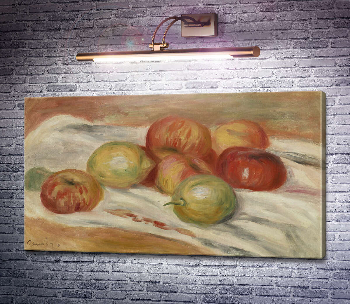 Картина Яблоки и лимоны Пьер Огюст Ренуар