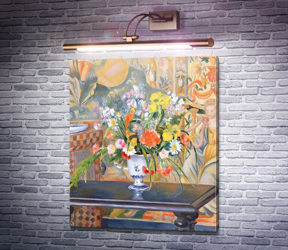 Картина Ваза з квітами П'єр Огюст Ренуар
