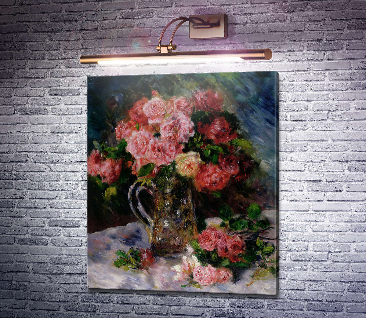 Картина Троянди П'єр Огюст Ренуар