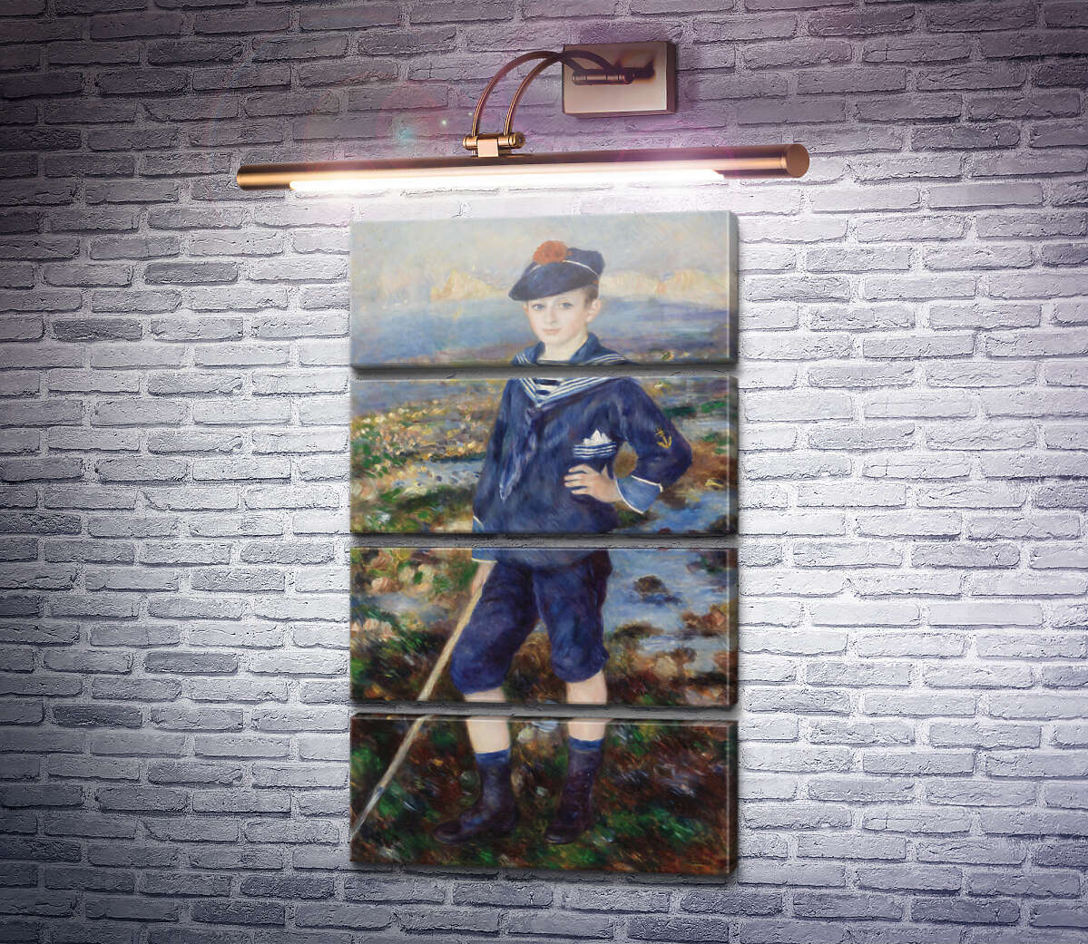Модульна картина Морячок (Портрет Робера Нюнеса) (Модуль №22) П'єр Огюст Ренуар Модульна картина Морячок (Портрет Робера Нюнеса) (Модуль №22) П'єр Огюст Ренуар