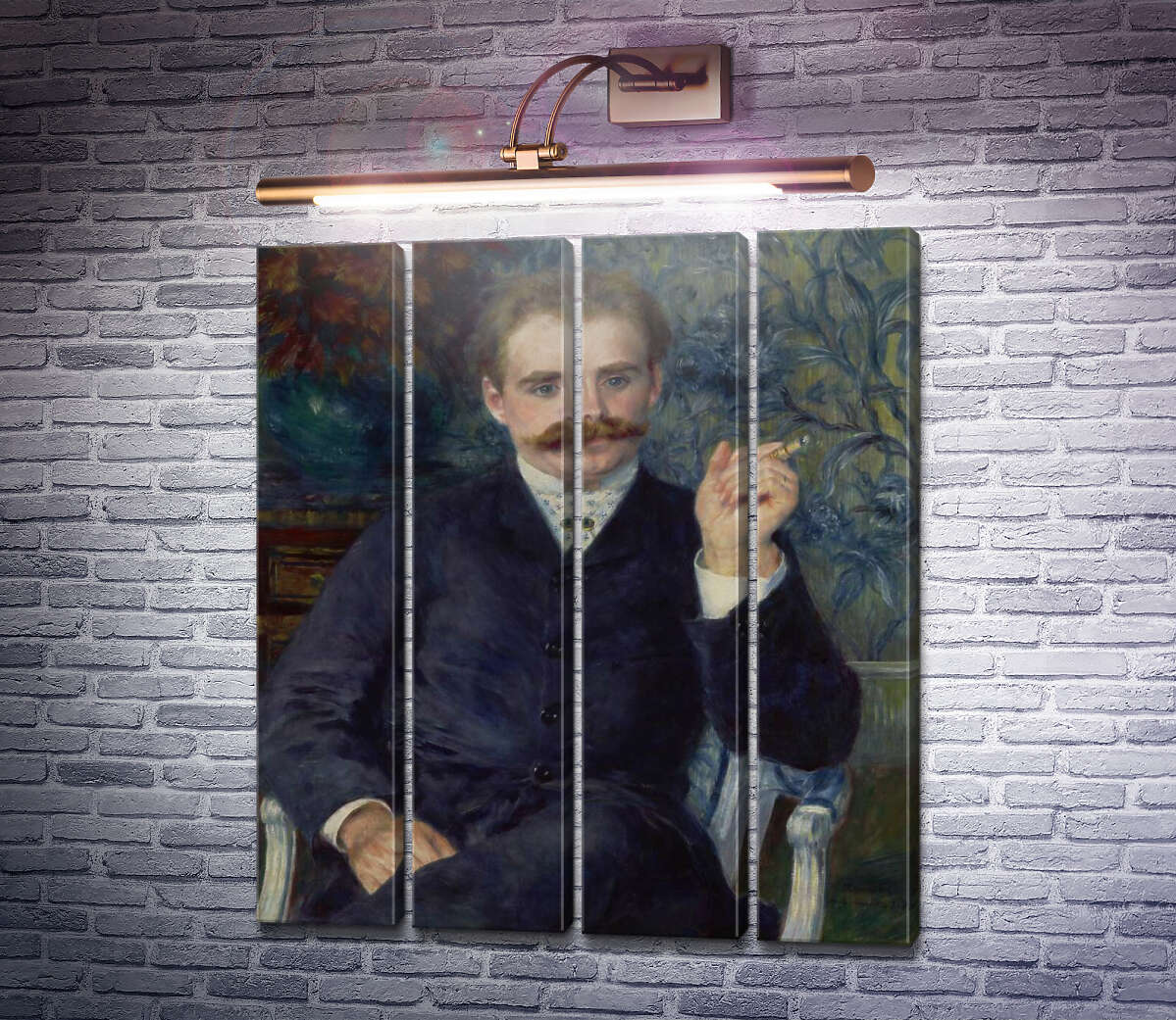 Модульна картина Альбер Каен (Модуль №24) П'єр Огюст Ренуар Модульна картина Альбер Каен (Модуль №24) П'єр Огюст Ренуар