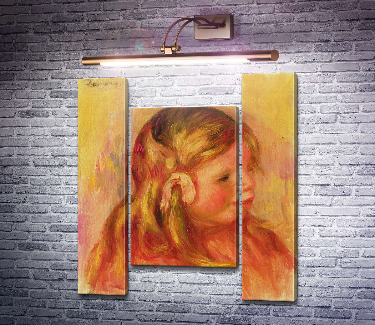 Модульна картина Портрет Клод Ренуар (Модуль №11) П'єр Огюст Ренуар