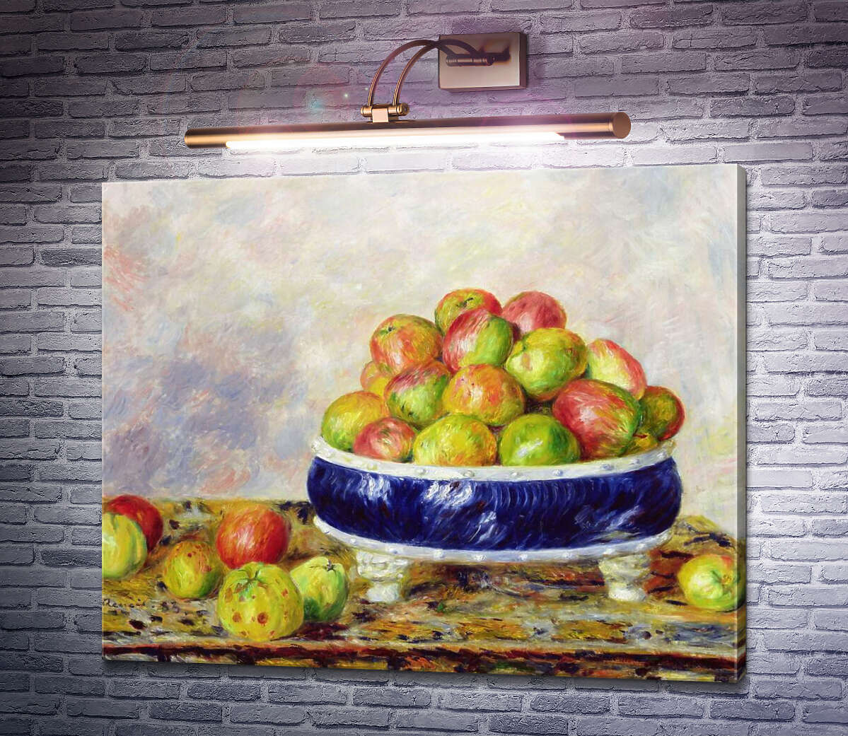 Картина Натюрморт с яблоками Пьер Огюст Ренуар
