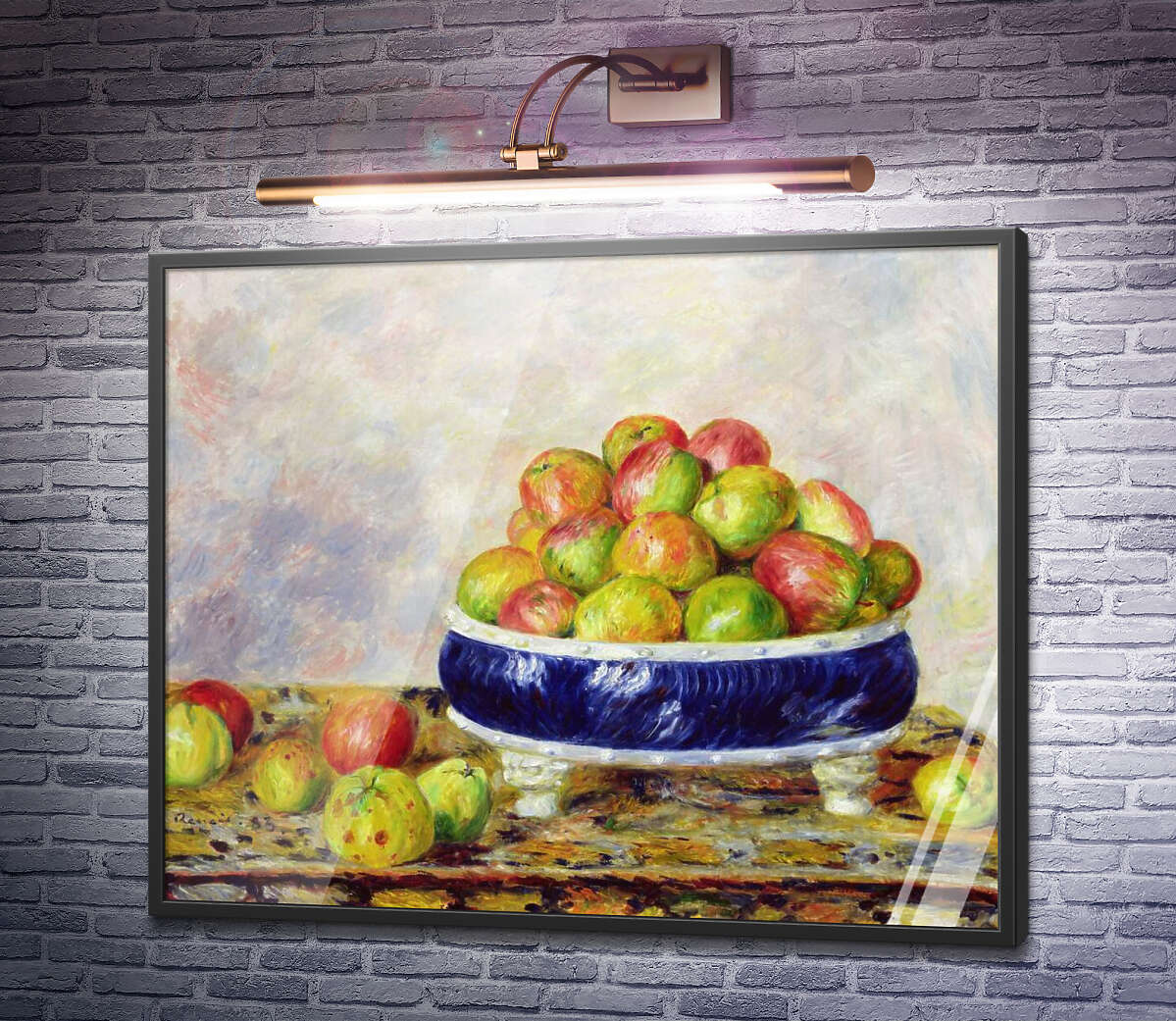 Постер Натюрморт з яблуками П'єр Огюст Ренуар