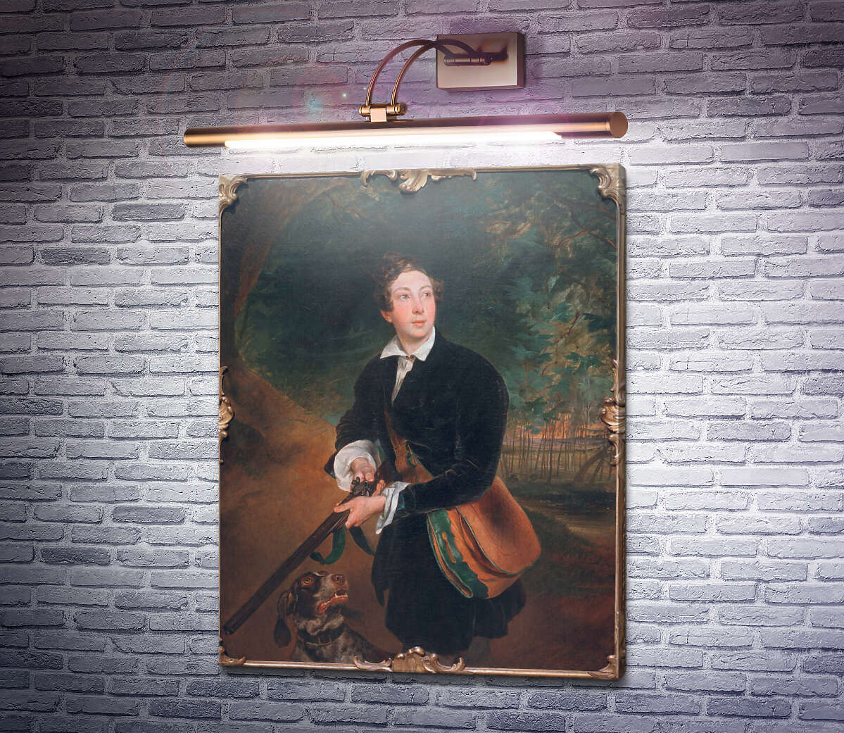 Картина Портрет графа А.К. Толстого в юності Карл Брюллов