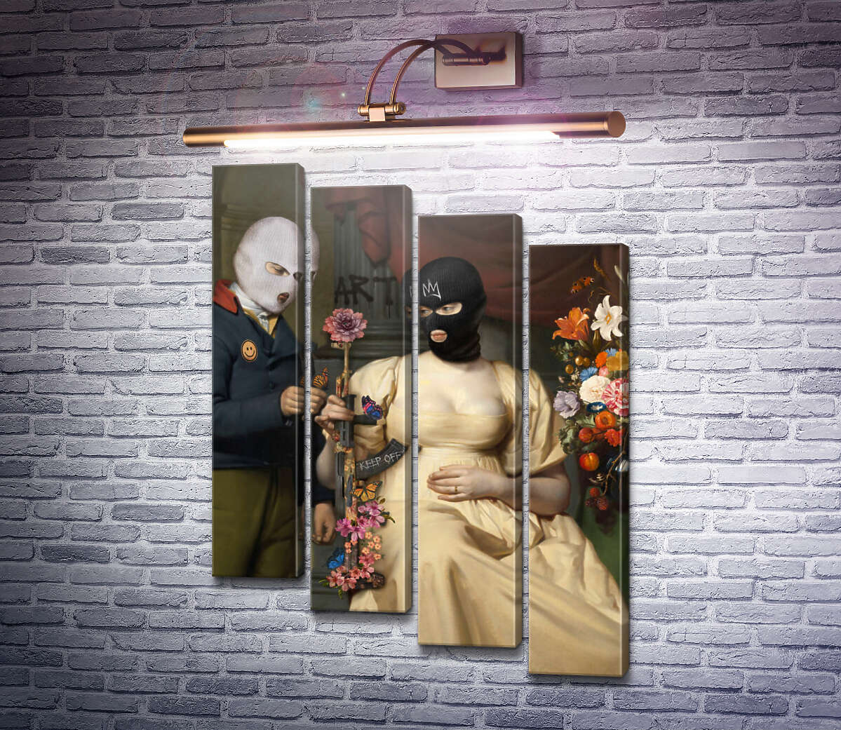 Модульна картина Фальшиве кохання (Модуль №19) Кріс Белліні Модульна картина Фальшиве кохання (Модуль №19) Кріс Белліні