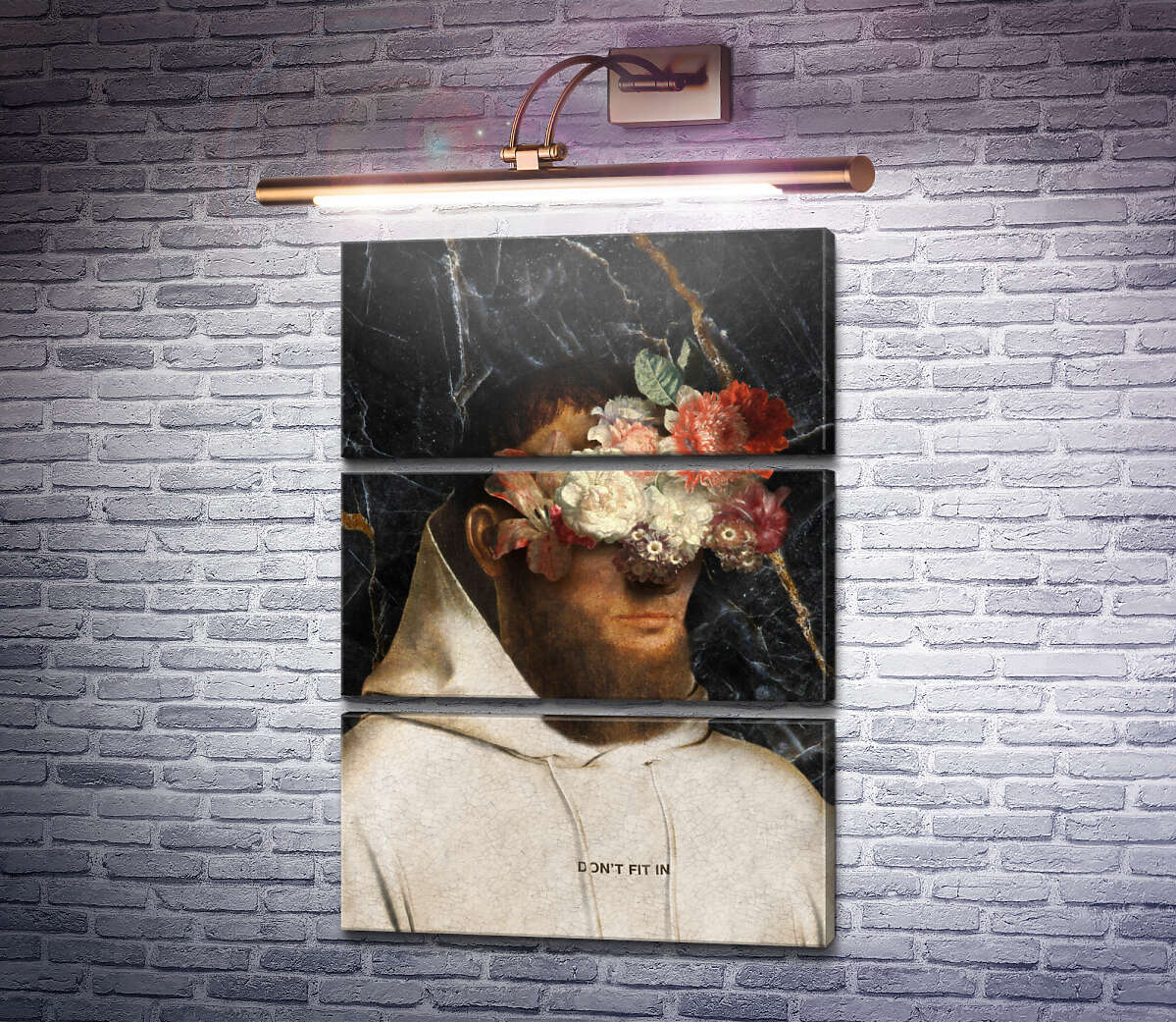 Модульная картина Ослепленный ростом (Модуль №15) Крис Беллини