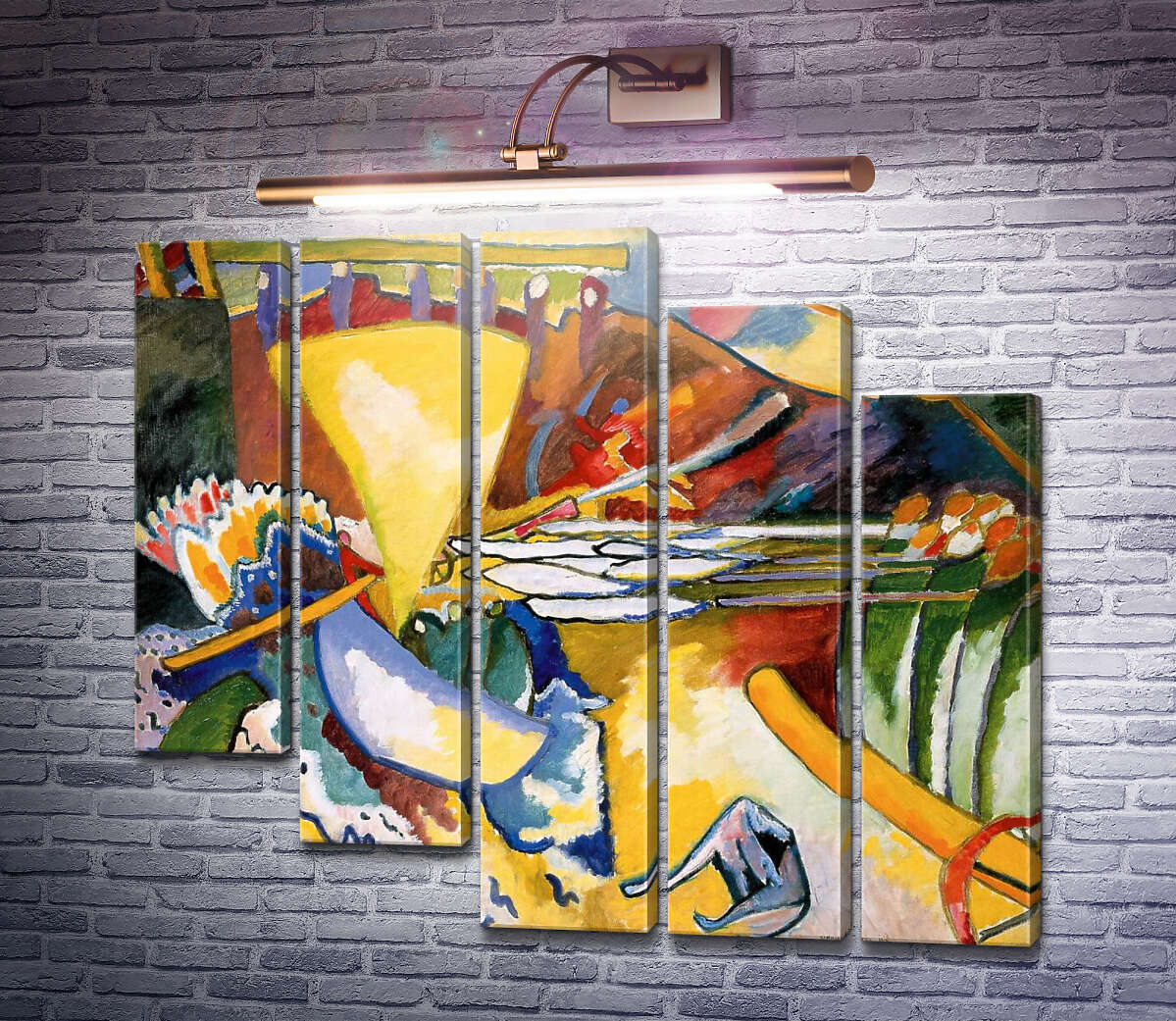 Модульна картина Імпровізація 11 (Модуль №28) Василь Кандинський