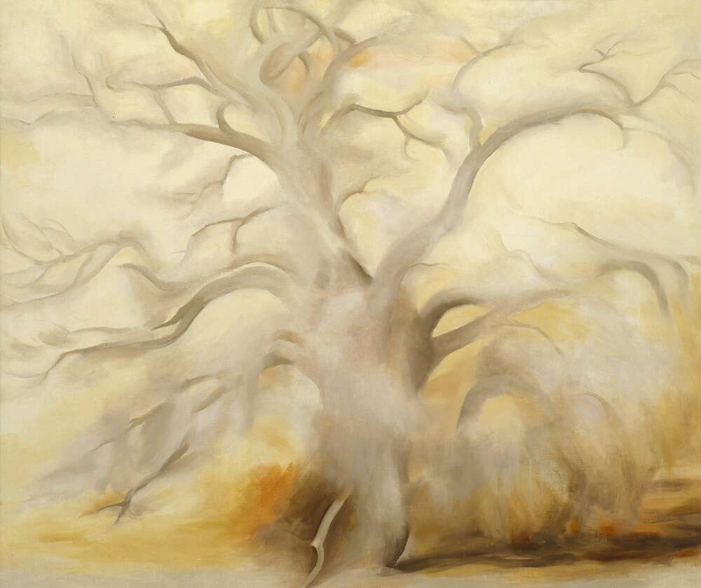репродукція картина-постер  Зимові дерева ІІІ Джорджія О'Кіфф