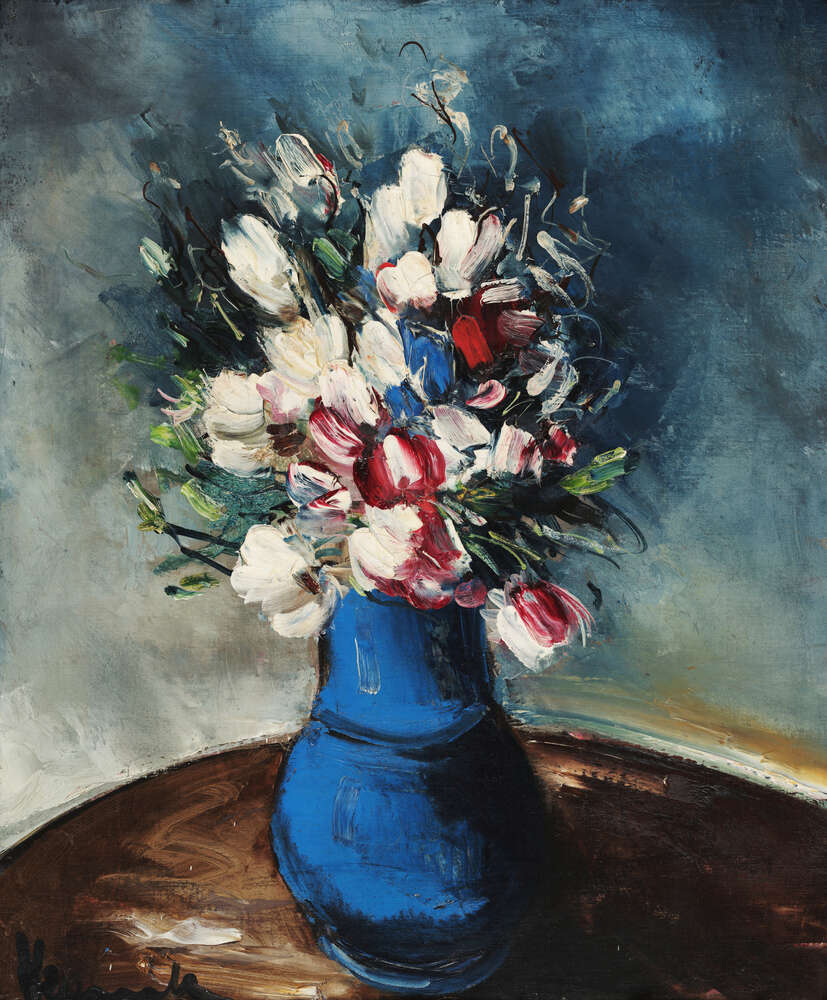 репродукція картина-постер  Ваза з квітами Моріс де Вламінк
