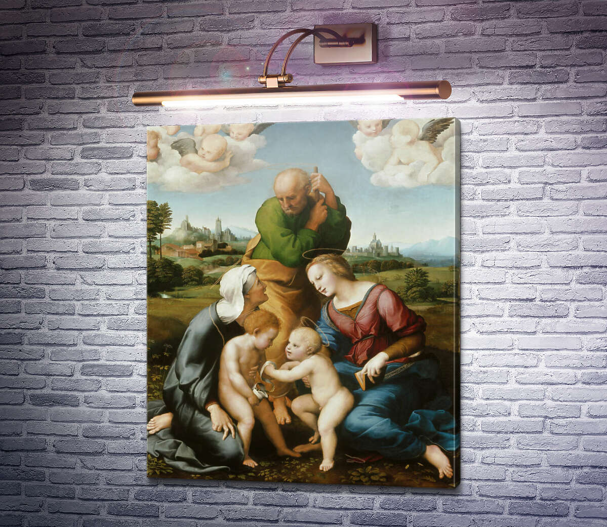 Картина Святе сімейство Рафаель Санті