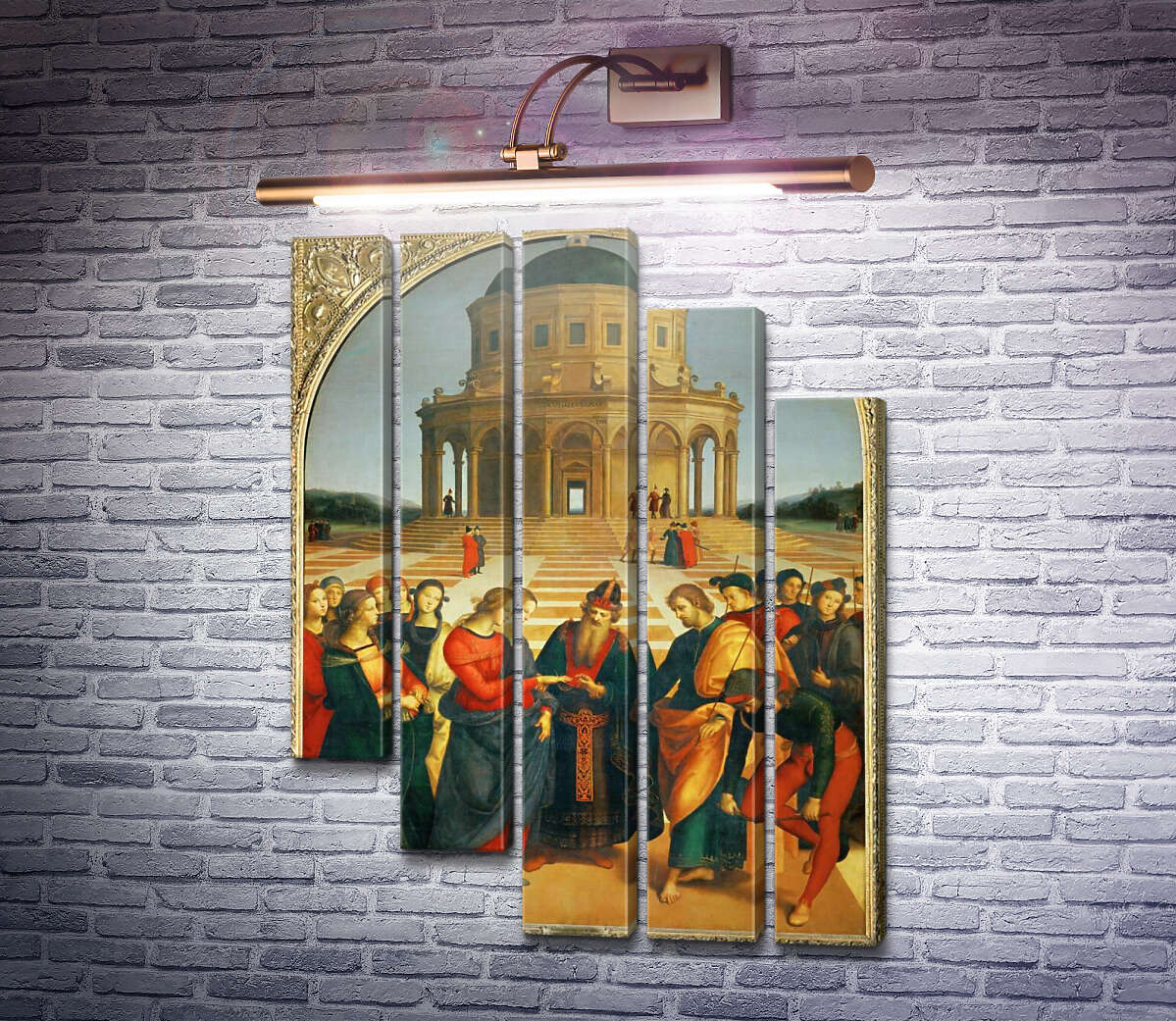 Модульна картина Заручення Марії (Модуль №28) Рафаель Санті
